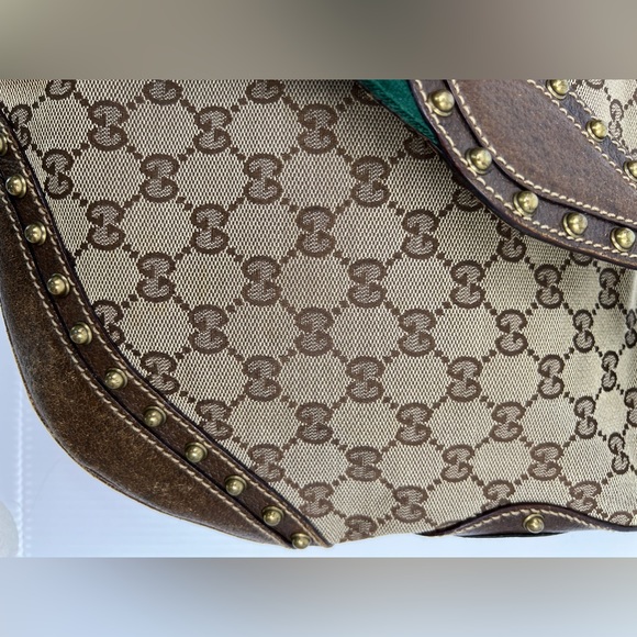 Gucci GG Canvas Medium Pelham Shoulder Bag - Picture 8 of 12